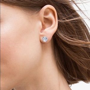Kate Spade that sparkle round earrings